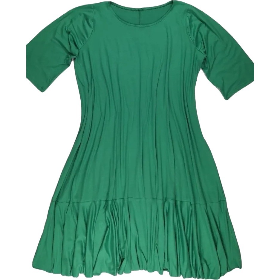 Short Sleeves Long Loose Dress